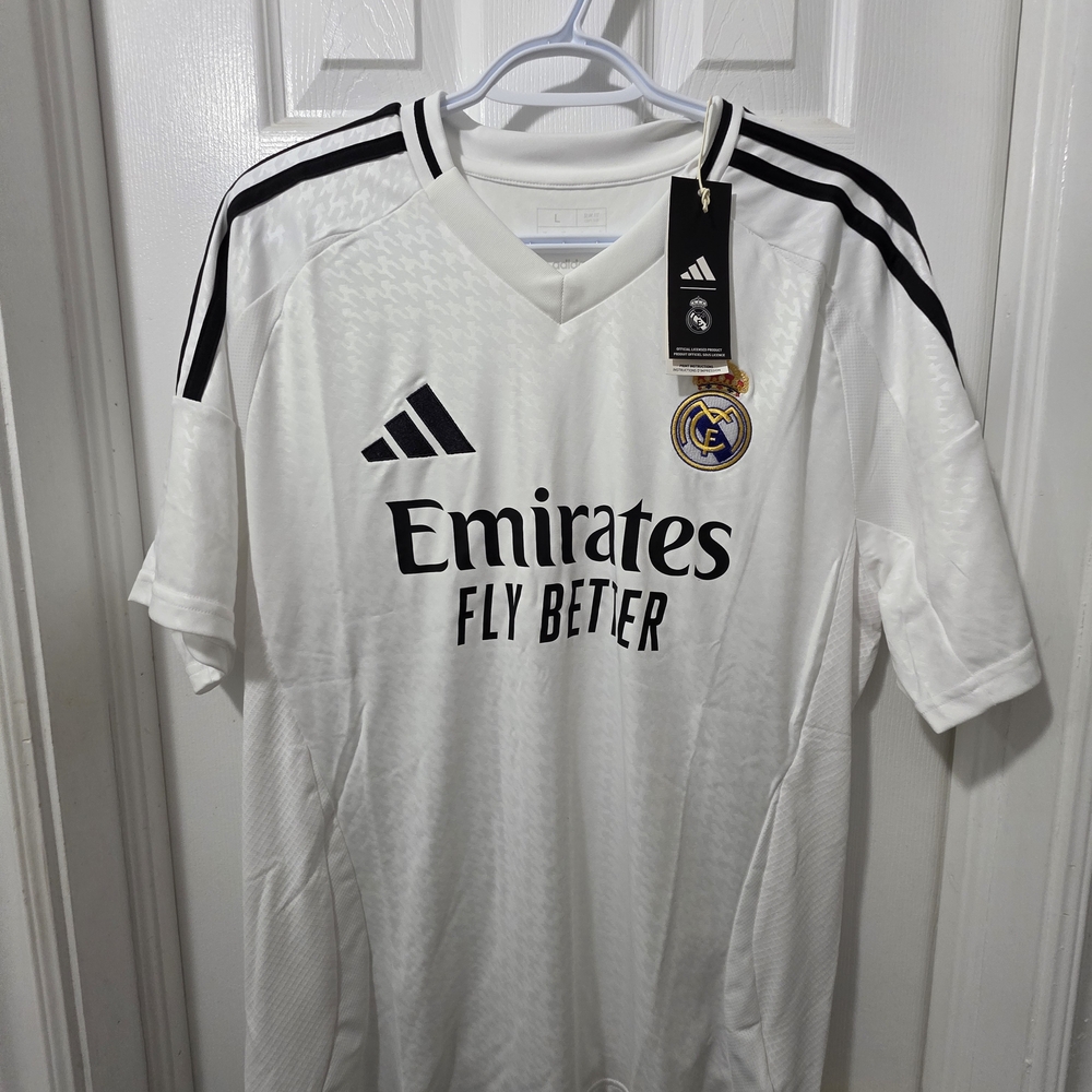 Adidas Real Madrid White Jersey
